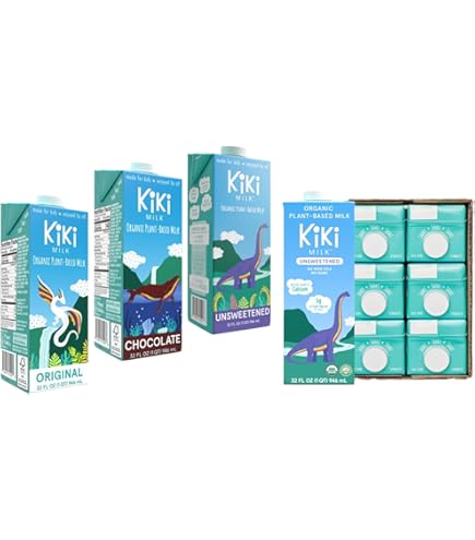 Amazon.com: Kiki Milk Plant Based Milk Unsweetened and Sample Kit